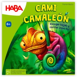 Juego de memoria Cami camaleón