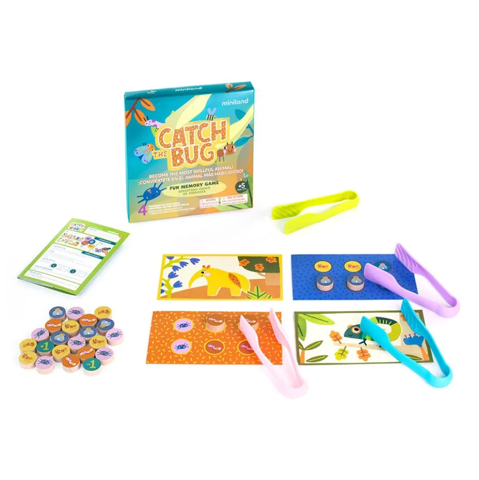 Juego de memoria Catch the bug