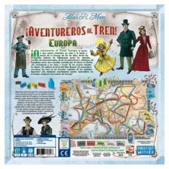 Juego de mesa Aventureros al tren: Europa