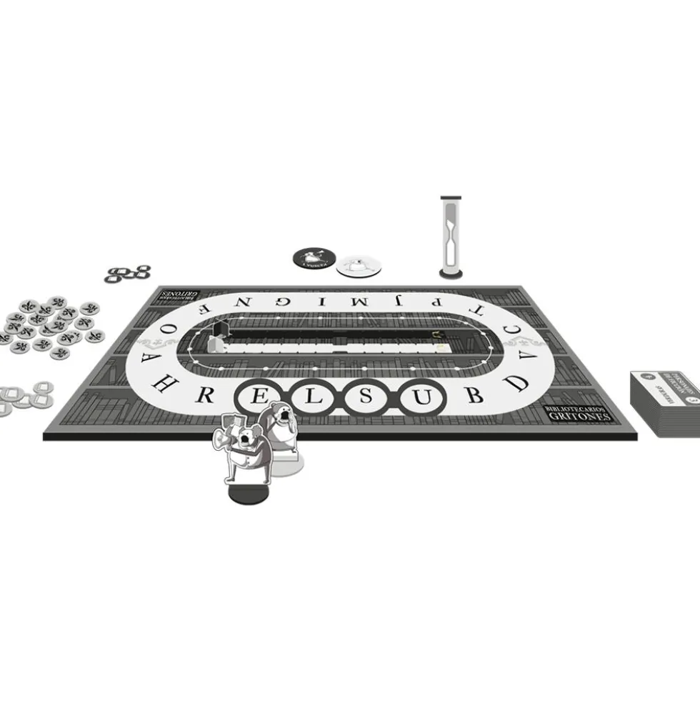 Juego de mesa Bibliotecarios gritones
