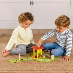 Juego de mesa cooperativo Los tres cerditos