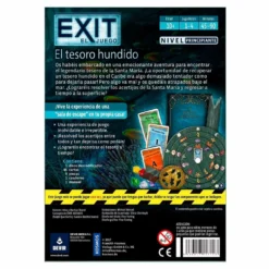 Juego de mesa Exit el tesoro hundido