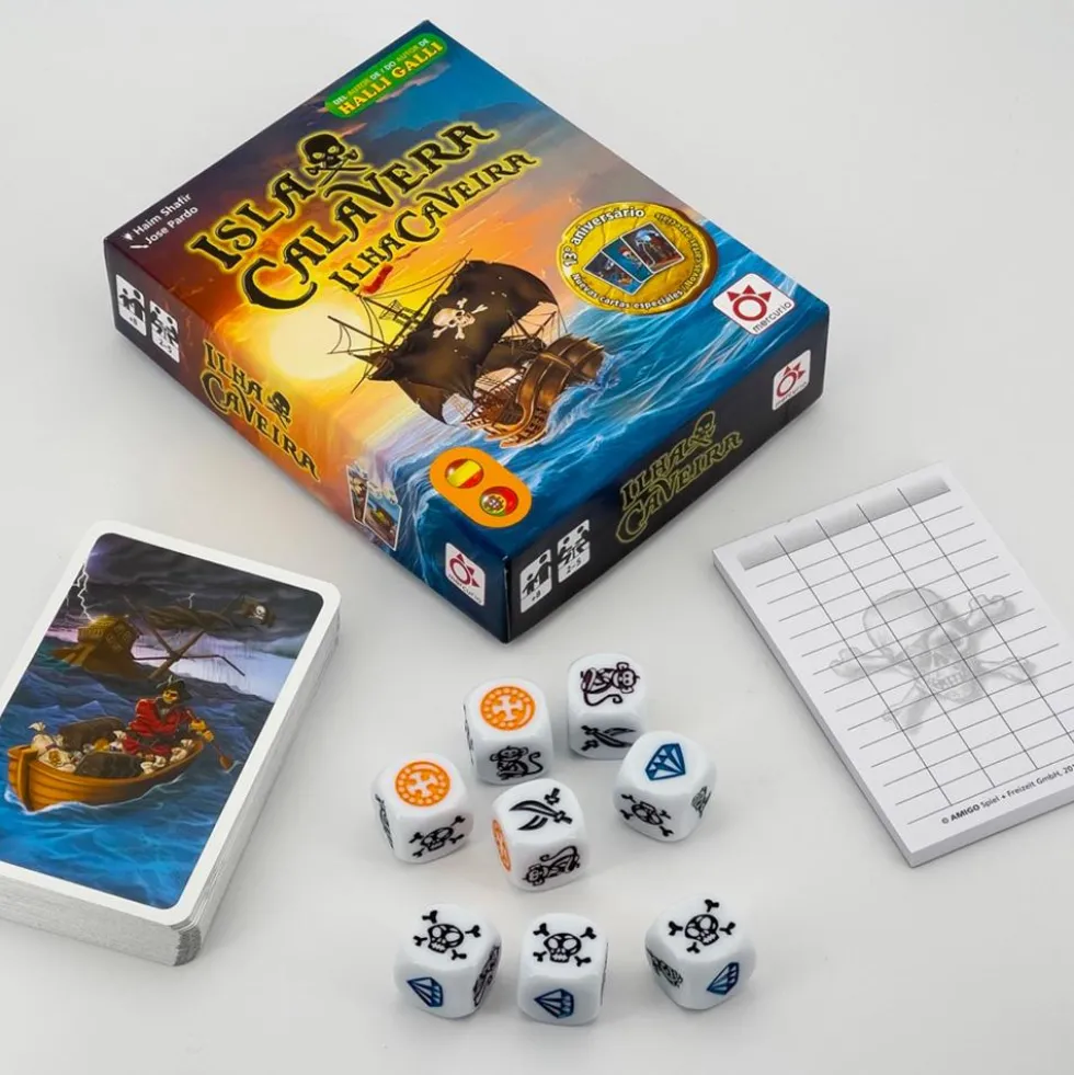 Juego de mesa Isla calavera