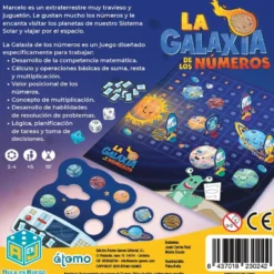 Juego de mesa La galaxia de los números
