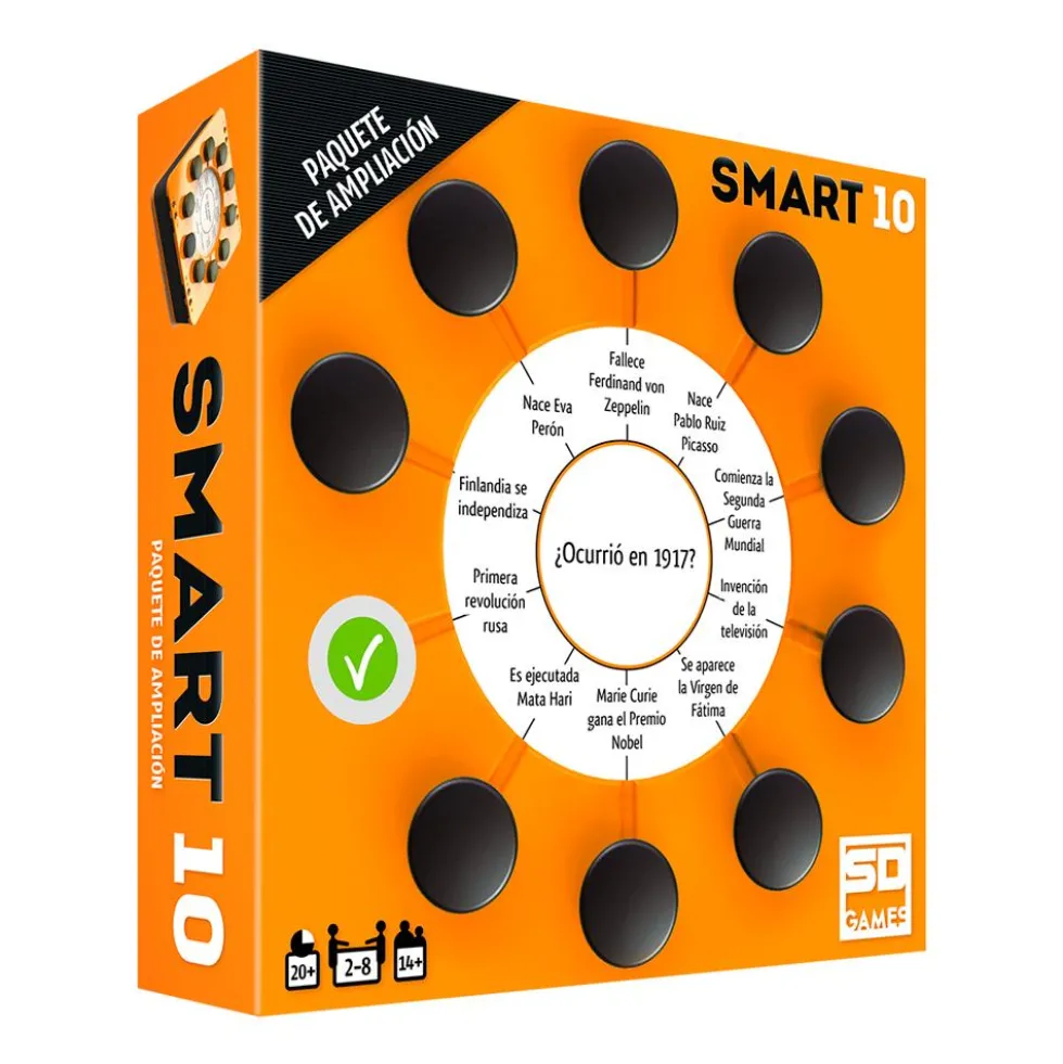 Juego de preguntas Smart 10 expansión