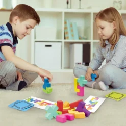 Juego de visión espacial Buildzi