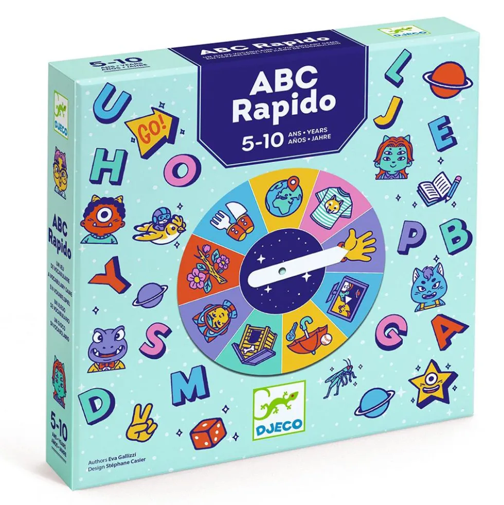 Juego de vocabulario ABC Rápido Cool School