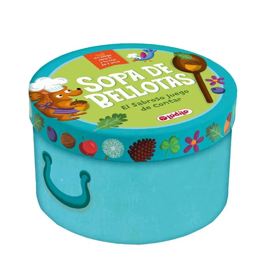 Juego Sopa de bellotas para contar