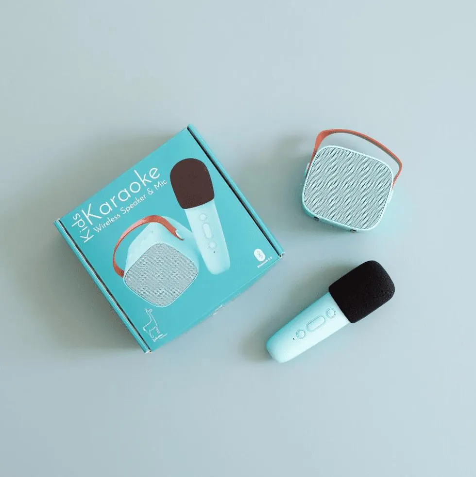 Karaoke Speak Blue azul efecto eco y micrófono bluetooth