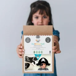 Kit costura DIY sombrero y parche pirata