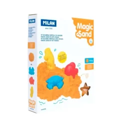 Kit de arena cinética magic sand con moldes