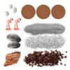 Kit de cultivo Terrarium de cristal espárragos