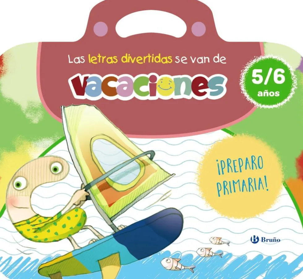 Las letras divertidas se van de vacaciones. 5-6 años