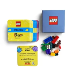 Lego Recreate Espacio, construcción tarjetas con actividades