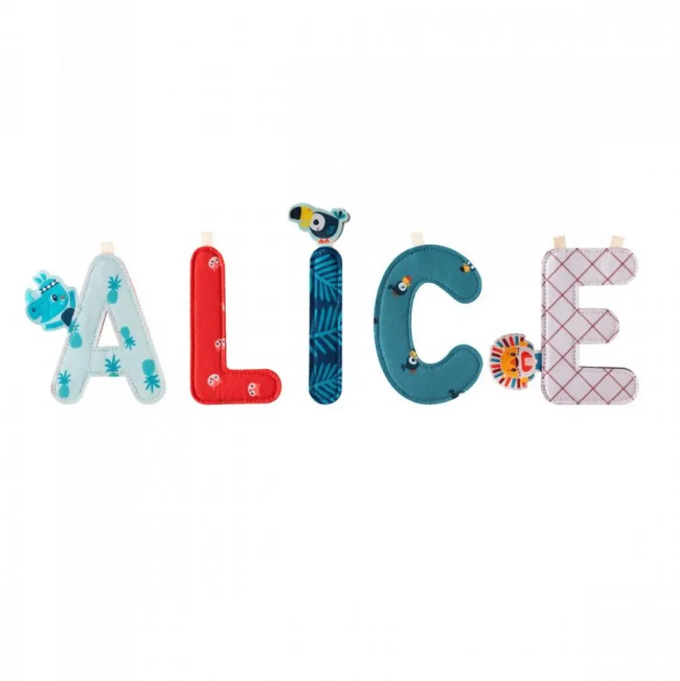 Letras de tela