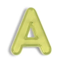 Letras mayúsculas translúcidas 76pzas para mesa luz