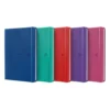 Libreta cosida A5 liso 80 hojas colores vivos Oxford