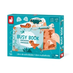 Libro de actividades dinosaurios Busy book español
