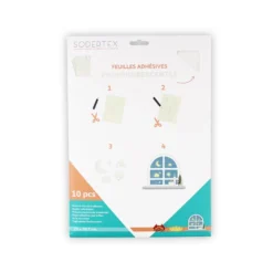 Láminas de papel fosforescente adhesivo A4 set 10 hojas