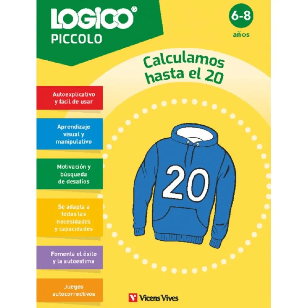 Logico Piccolo. Calculamos hasta el 20 (6-8 años)