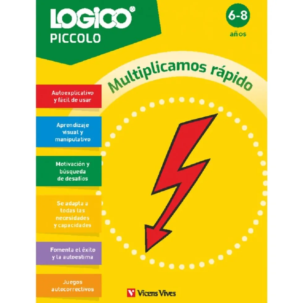 LOGICO Piccolo: Multiplicamos rápido (6-8 años)