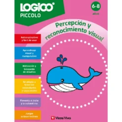 LOGICO Piccolo: Percepción y reconocimiento visual (6-8 años) 16 fichas
