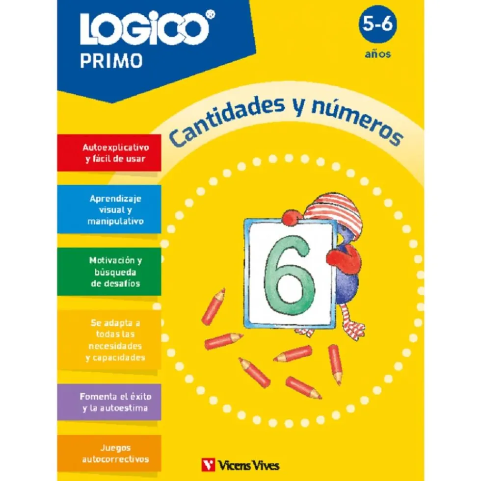 LOGICO Primo: Cantidades y números (5-6 años)