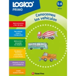 LOGICO Primo: Conocemos los vehículos (5-6 años)