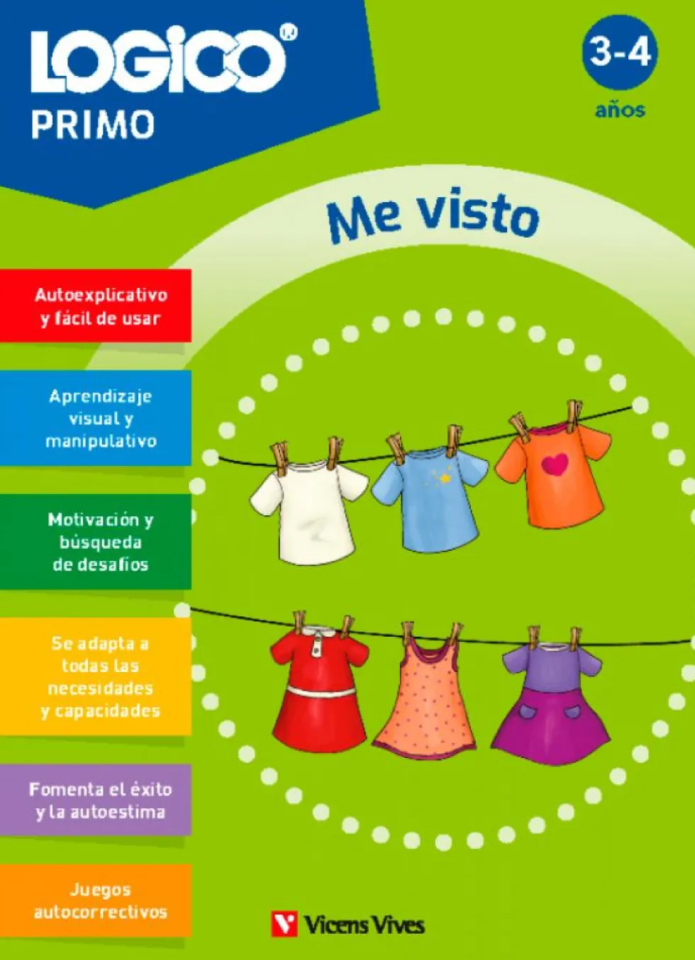 LOGICO Primo: Me visto (3-4 años)