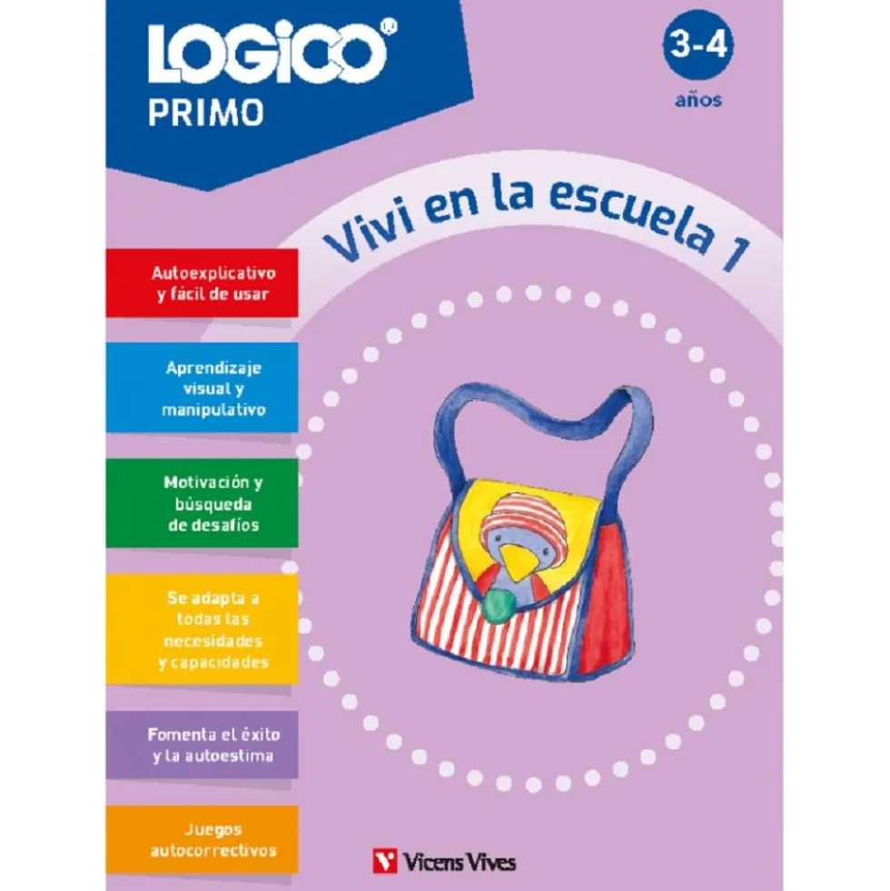 LOGICO Primo: Vivi en la escuela 1 (3-4 años)