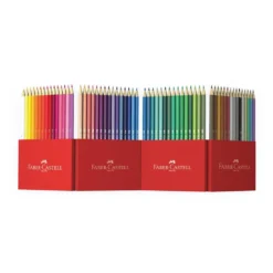 Lápiz color 60 colores con caja soporte Faber-Castell