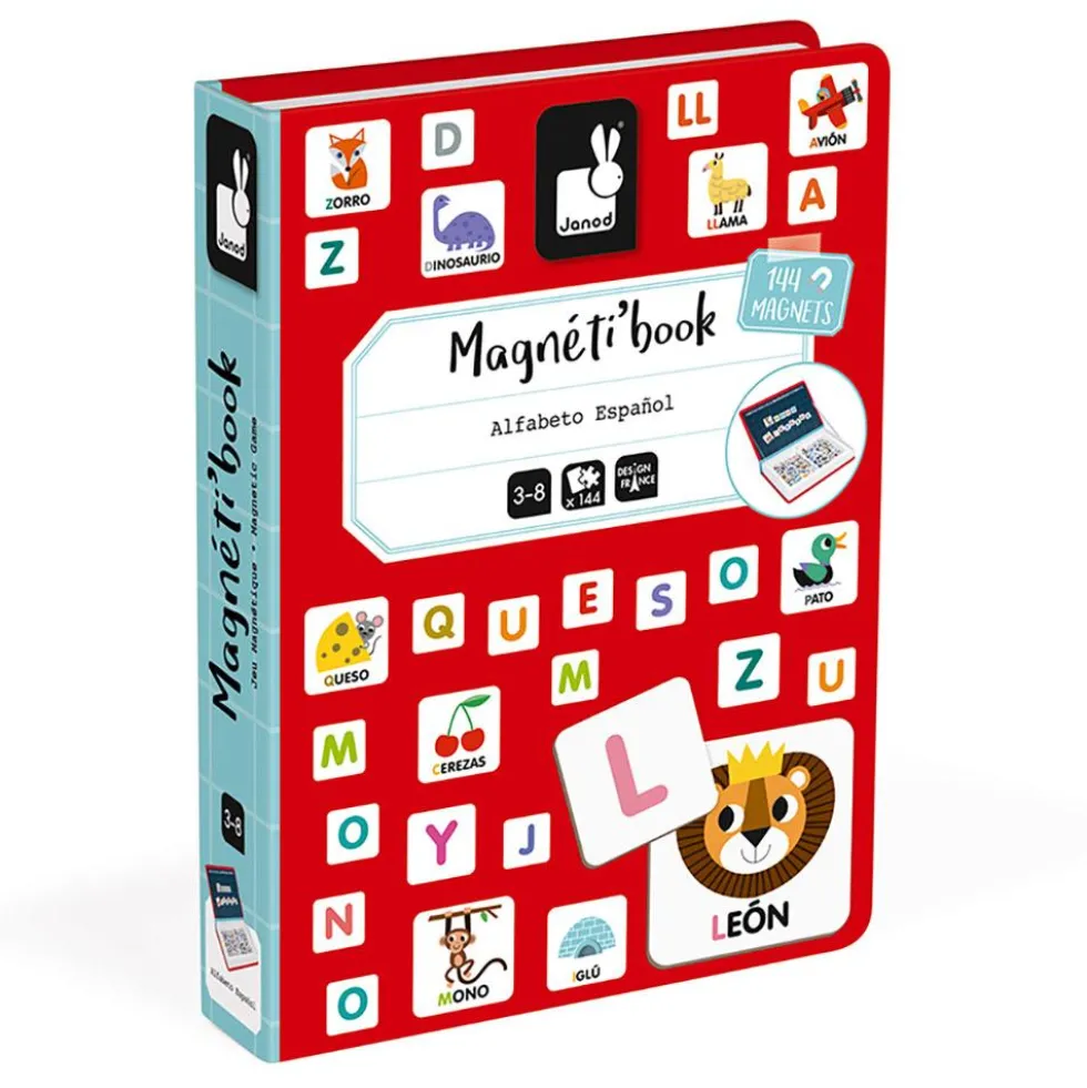 Magnetic book alfabeto español