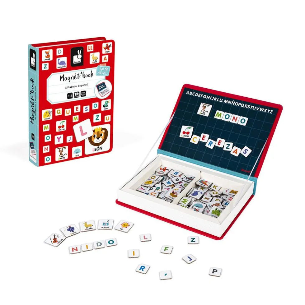 Magnetic book alfabeto español