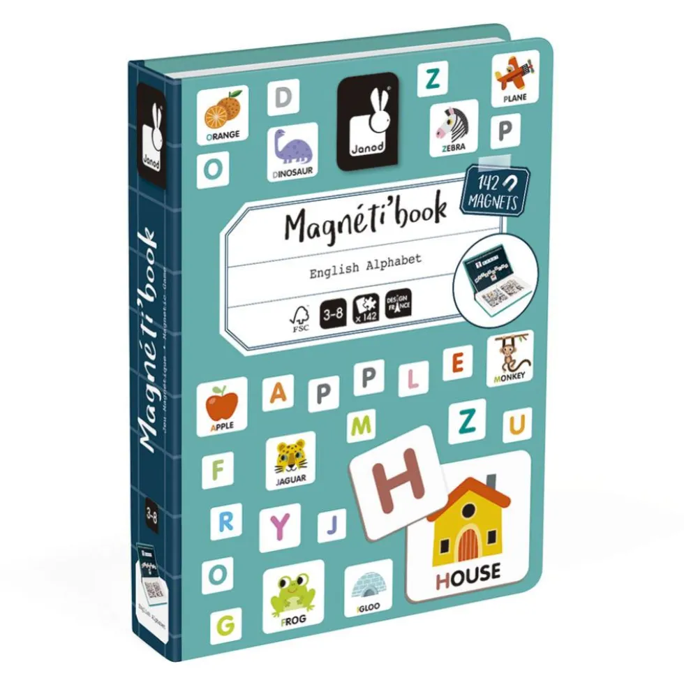 Magnetic book alfabeto inglés
