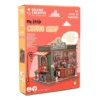Maqueta madera 3D Coffee Shop con luz