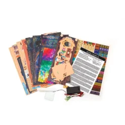 Maqueta soporte de libros 3D Magic House con luz