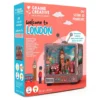 Maqueta TV 3D miniatura Londres con luz