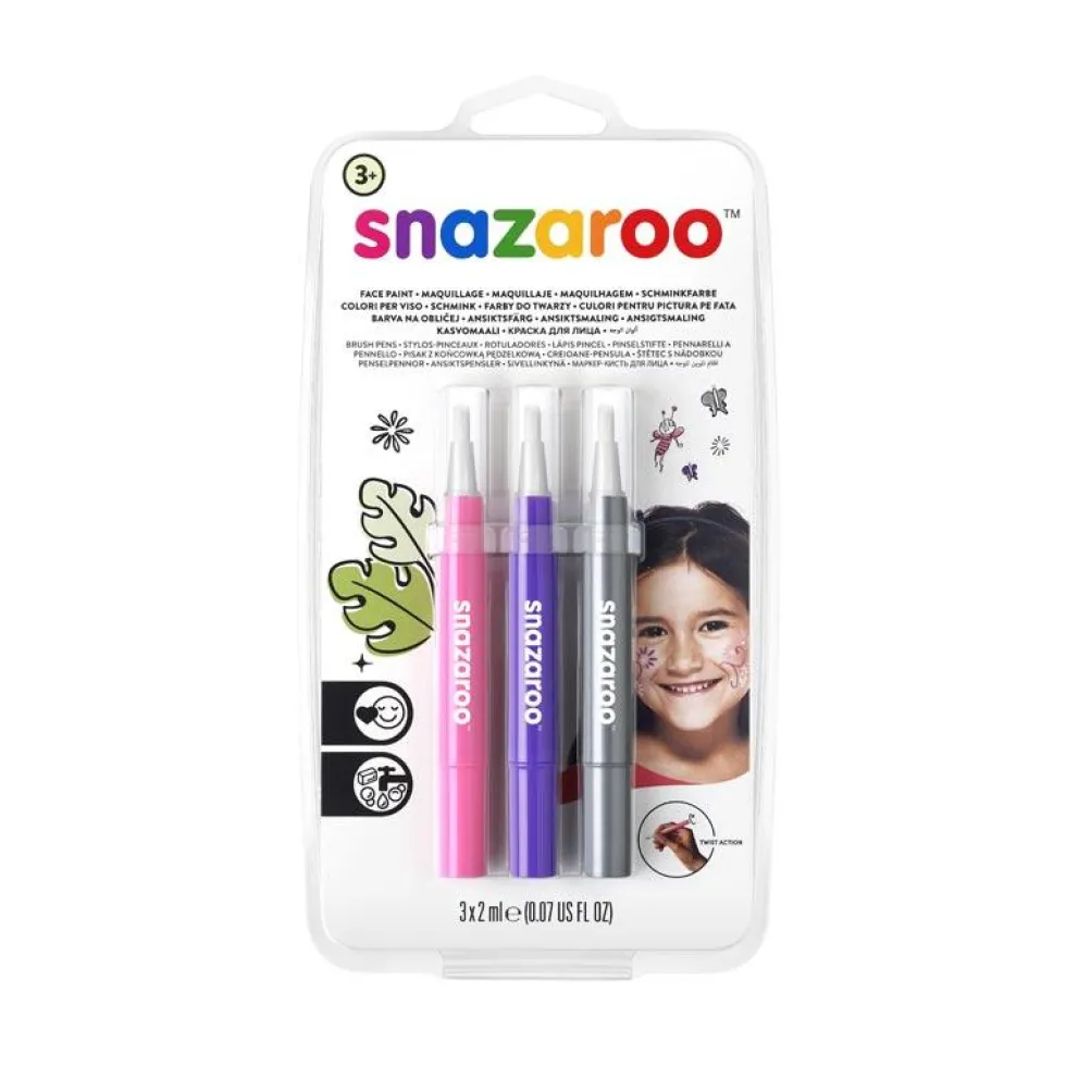 Maquillaje en rotulador Fantasía 3 unidades Snazaroo