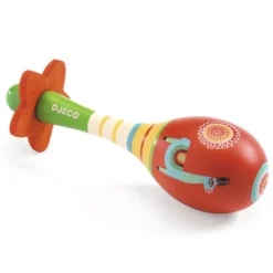 Maraca de madera Animambo