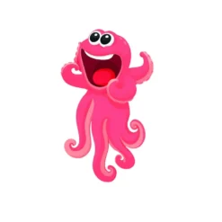 Marcapáginas 3D pulpo Bubbly Octo. AuchBookmark
