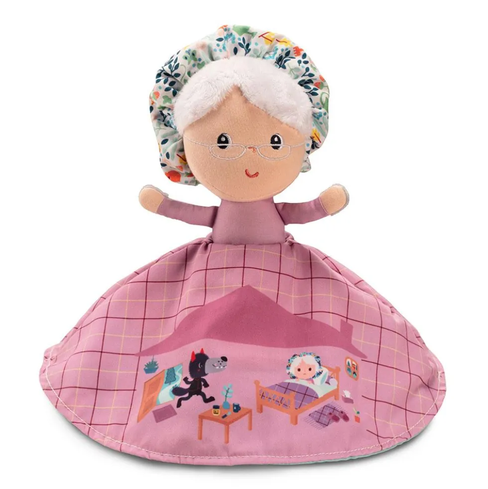 Marioneta caperucita roja reversible