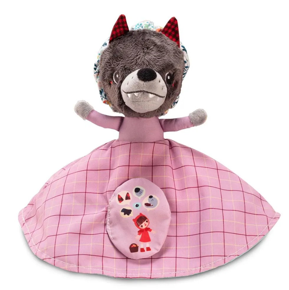 Marioneta caperucita roja reversible