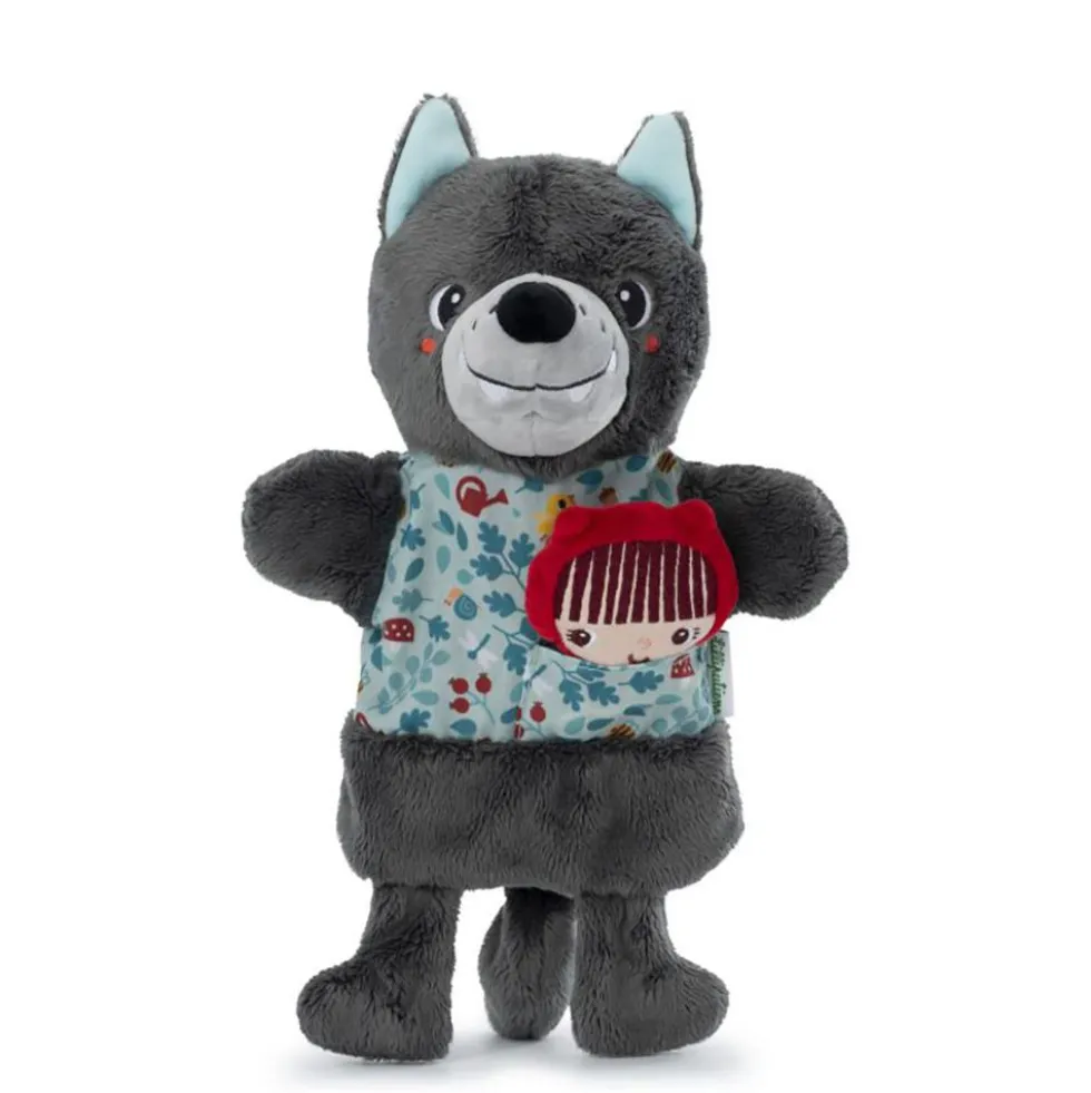Marioneta de mano lobo Louis