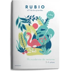 Mi cuaderno de verano RUBIO 3-4 años