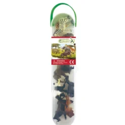 Mini animales salvajes en tubo. Collecta