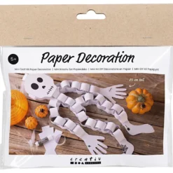 Mini kit manualidades crea esqueleto de papel.