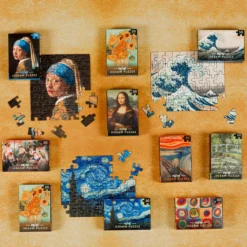 Mini puzzle de arte 50 piezas modelos surtidos