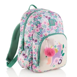 Mochila doble Roma Magic Unicorn reciclada 28x16x40cm