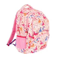 Mochila Flowicorn 4 cremalleras unicornios 48x34x16cm