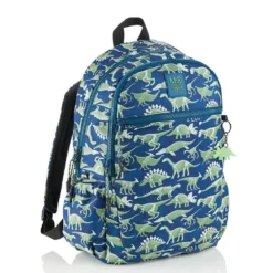 Mochila triple Lisboa Fossil brilla en la oscuridad reciclada 27x18x40cm